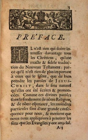 Essais De Traduction, Ou Remarques Sur Les Traductions Françoises Du N. Testament