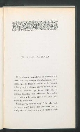 El velo de Maya