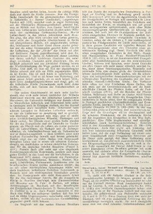 188-189 [Rezension] Thielicke, Helmut, Vernunft und Offenbarung