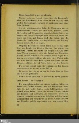 Jede Bombe – ein Volltreffer