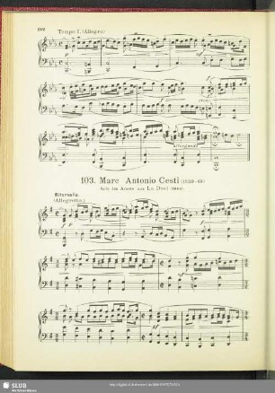 103. Marc Antonio Cesti