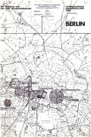 Beschluss-Vorlage: Vorbereitung und Durchführung der IBA in Berlin im Jahre 1984