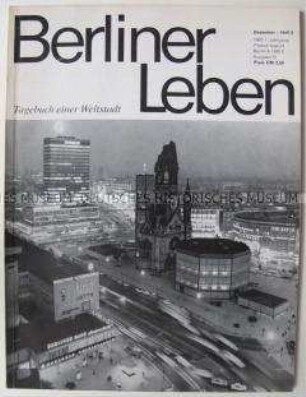 (West)-Berliner Monatszeitschrift "Berliner Leben"