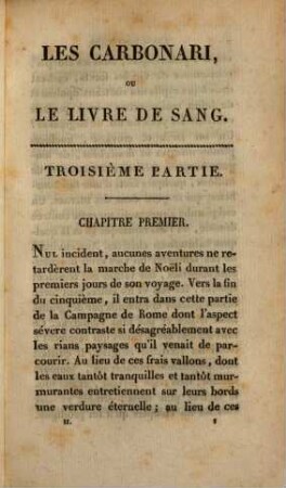 Les carbonari, ou le livre de sang, 2