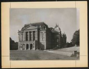 Großherzogliches Hoftheater, Schwerin: Ansicht von Süden