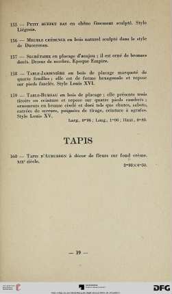 Tapis (Nr. 160)