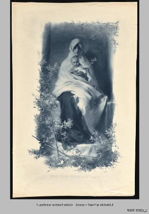 Madonna mit Kind und Ölzweigen - Quasi oliva speciosa in campis