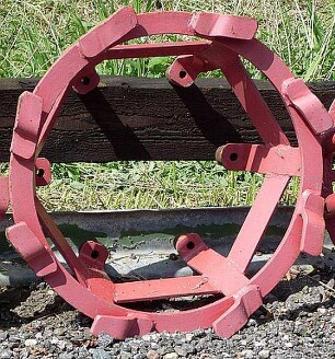 Halterung für Gitterrad