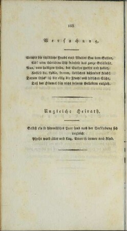 Ungleiche Heirath