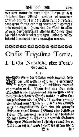 Classis Trigesima Tertia.