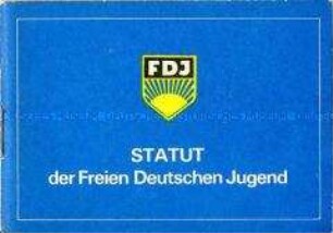 Statut der FDJ in der Fassung von 1986