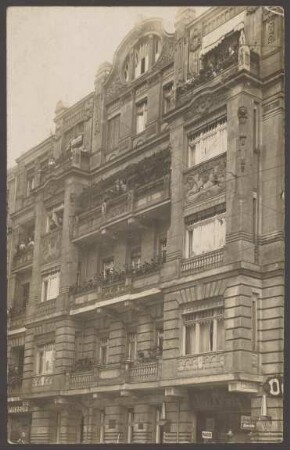 Ansichtskarte Wohn- und Geschäftshaus Glogauer Straße 18