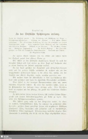 Kapitel 32. An der Westküste Spitzbergens entlang