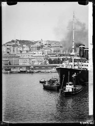 Genua, Blick vom Schiff