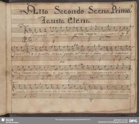 Scena 1: Dunque all'amor d'Imilce