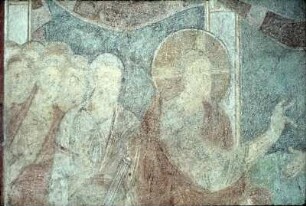 4. Bildfeld von Osten: Die Auferweckung des Lazarus