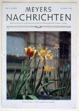 Betriebszeitung des Bibliographischen Instituts Leipzig u.a. mit Briefen von Kollegen im Fronteinsatz