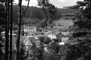 Friedenweiler: Blick vom Kalvarienberg auf Friedenweiler