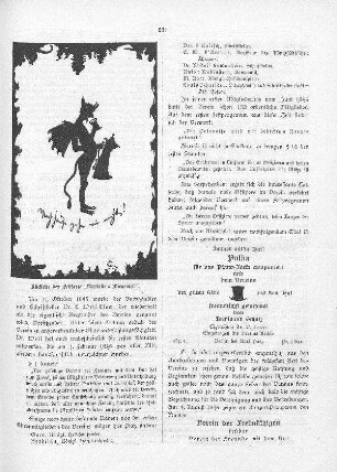 Rückseite der Festkarte "Mephisto's Wiegenfest"