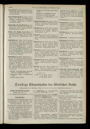 Sonstige Körperschaften des öffentlichen Rechts