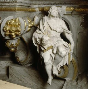 Altar des Heiligen Bernhard — Leichnam Christi mit Johannes dem Täufer und Johannes Evangelista
