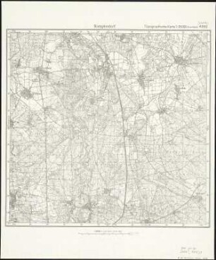Meßtischblatt 4352 : Komptendorf, 1939 : Komptendorf. - Aufn. 1901, hrsg. 1903, bericht. 1937, Ausg. 193. - 1:25000. - [Berlin]: Reichsamt für Landesaufnahme, 1939. - 1 Kt.