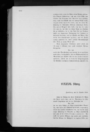 CCXXXVI. Sitzung.