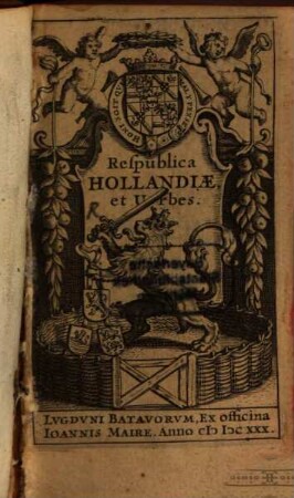 Respublica Hollandiae et urbes