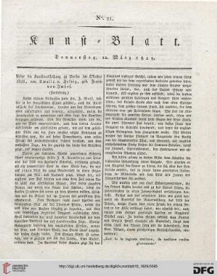 Nr. 21-30 (12. März – 13. April 1829)