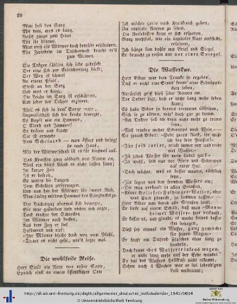 Die wohlfeile Reise.