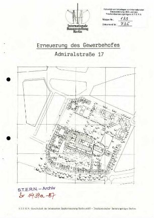 Bericht: Erneuerung Gewerbehof Admiralstr. 17