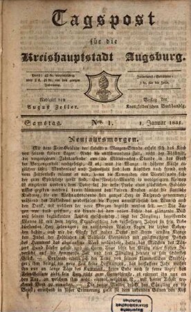 Augsburger Tagblatt. 1831,1/5