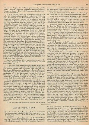 737-741 [Rezension] Kraus, Hans-Joachim, Gottesdienst in Israel