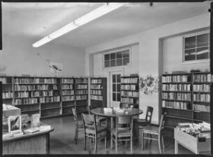 Lesesaal der Johanna-Moosdorf-Bibliothek