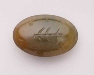 Intaglio mit Chnoubis