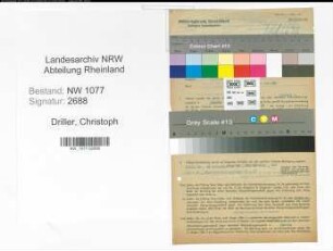 Entnazifizierung Christoph Driller , geb. 02.04.1892 (Polizist)