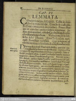 Cap. VI. Lemmata