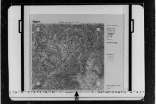 Elzach (Forstbezirksnr. 321): Bildflugnr. 032 Flugstreifen 9-18, Südbaden 2 71, Bildflugcode 321032010, Maßstab 1:10000