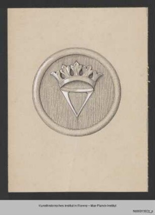 Zeichnungen von Wappen und Abzeichen : Wappen der Scuola di Sant'Orsola