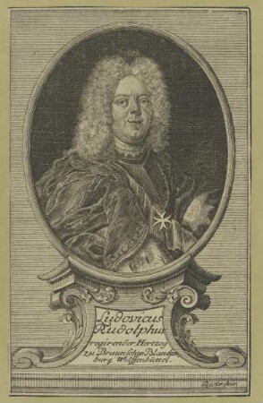Bildnis des Ludovicus Rudolphus, Herzog von Braunschweig-Lüneburg