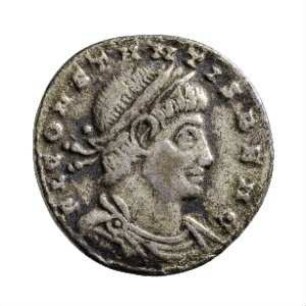 Münze, Follis, Aes 4, 337 n. Chr.