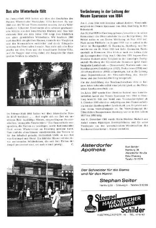 Das alte Winterhude fällt