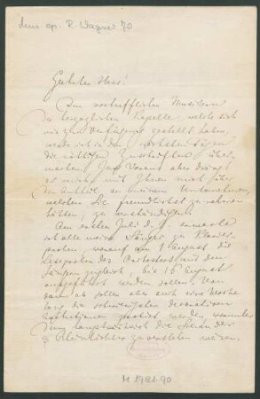 Brief an Richard Fricke : 12.05.1875