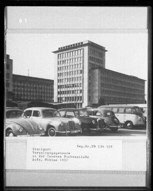 Stuttgart, Verwaltungsgebäude in der Inneren Buchenstraße