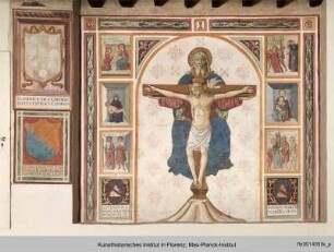 Heilige Dreifaltigkeit, Christusszenen und Heilige