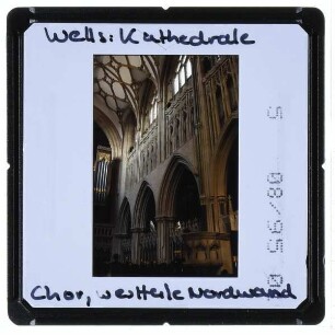 Wells, Kathedrale : Innenansicht Chor