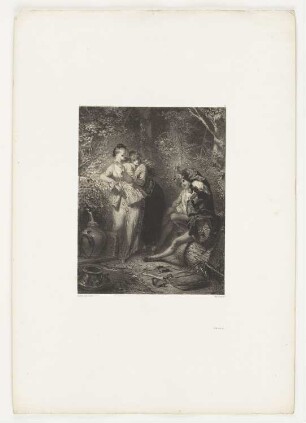 Séduction, Tafel 16 aus: "Les Artistes Anciens et Modernes", Band 1, Paris 1848–62