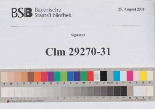 Biblia, Neues Testament, Evangelium. Epistolae - BSB Clm 29270(31