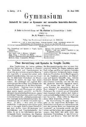 Über Darstellung und Sprache in Vergils Äneide
