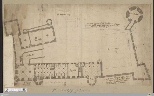[Plan von Schloss Hellenstein bei Heidenheim]